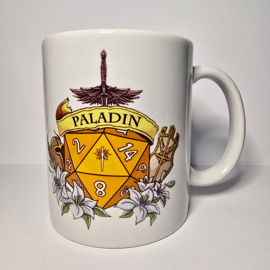 Paladin Kupa – DND Paladin Temalı Seramik Kupa