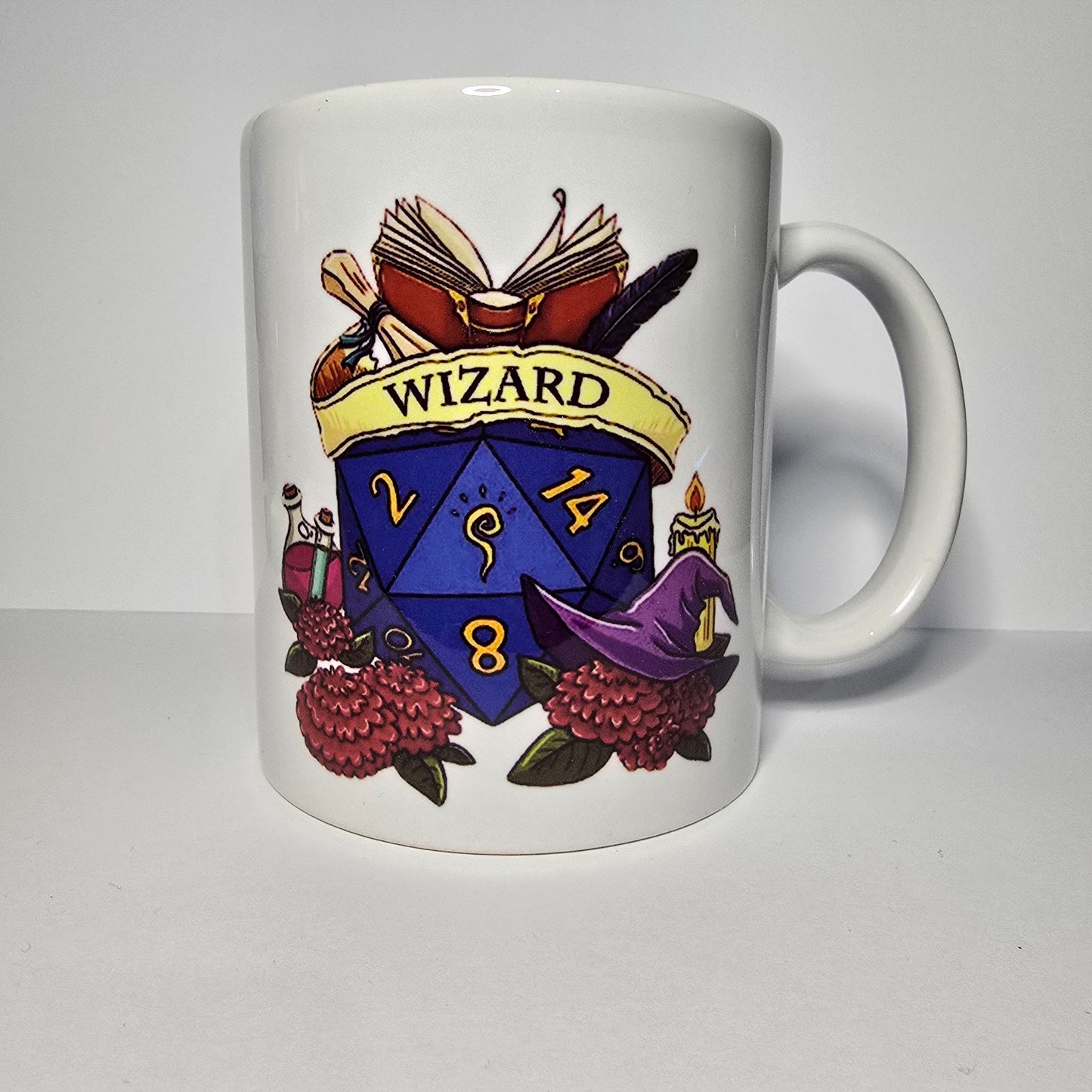 Wizard Kupa – DND Wizard Temalı Seramik Kupa