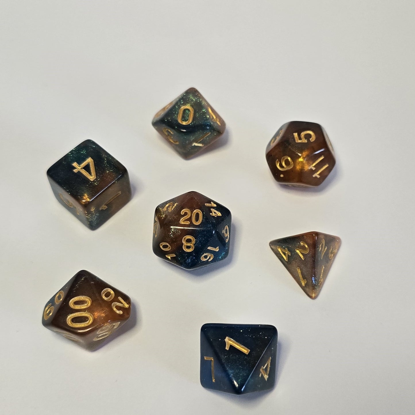Sunken Treasure FRP Zar Seti – DND, RPG Dice Set