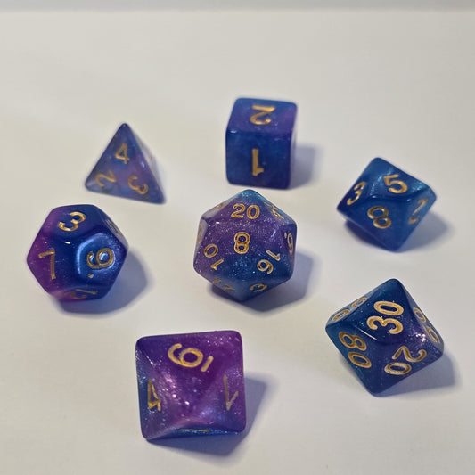 Dreamscape FRP Zar Seti – DND, RPG Dice Set