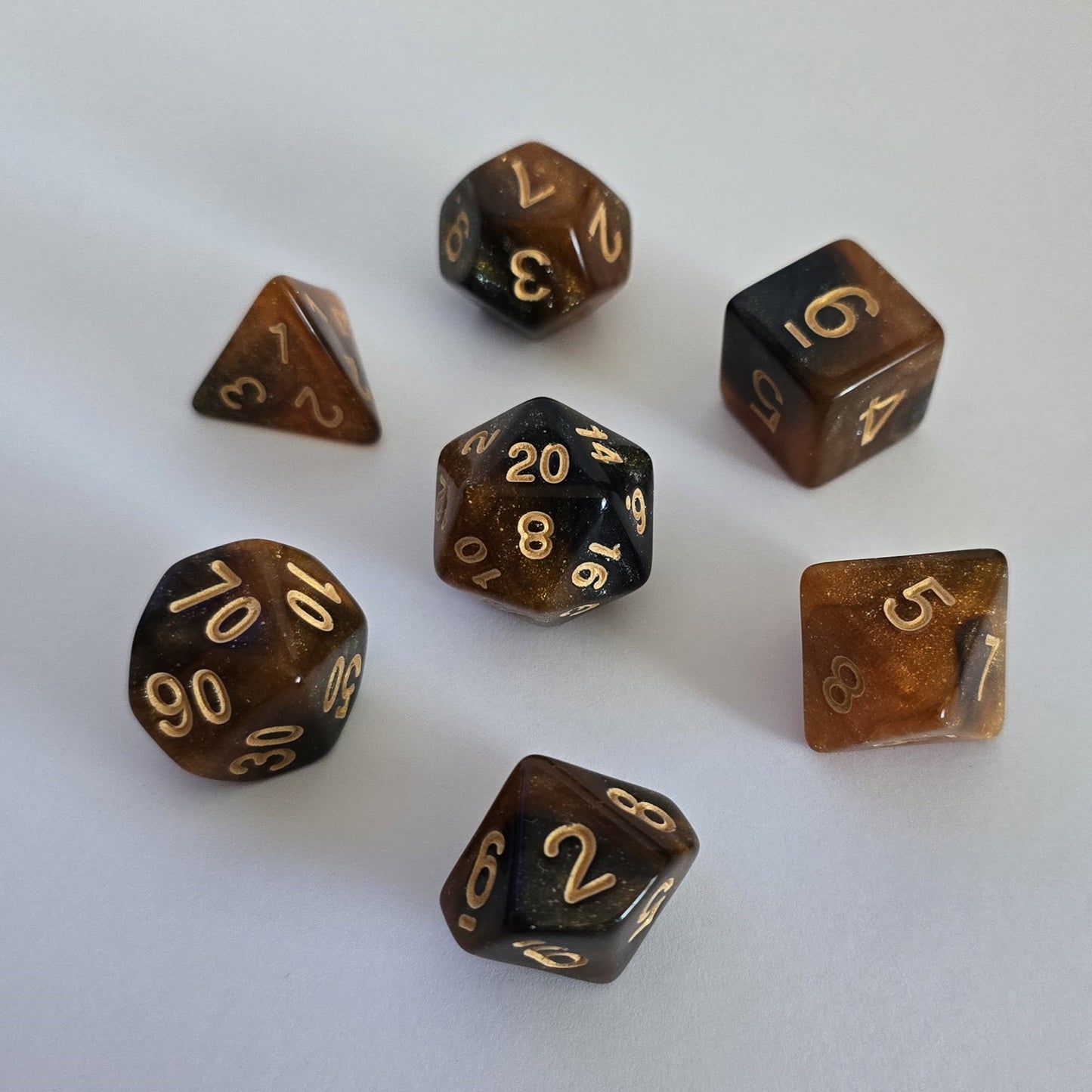 Emberforge FRP Zar Seti – DND, RPG Dice Set