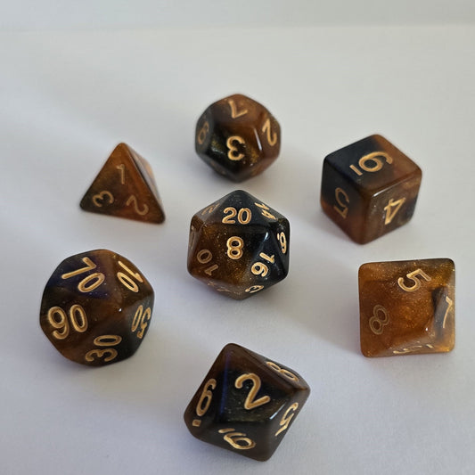 Emberforge FRP Zar Seti – DND, RPG Dice Set