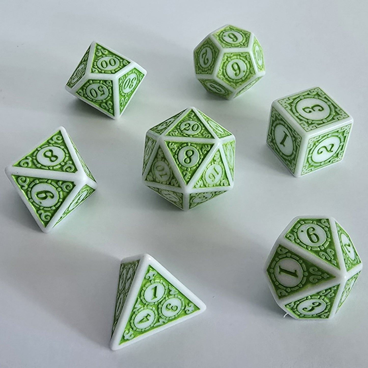 Emerald Relic FRP Zar Seti – DND, RPG Dice Set