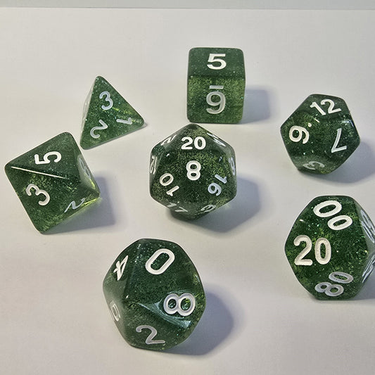 Evermoss FRP Zar Seti – DND, RPG Dice Set