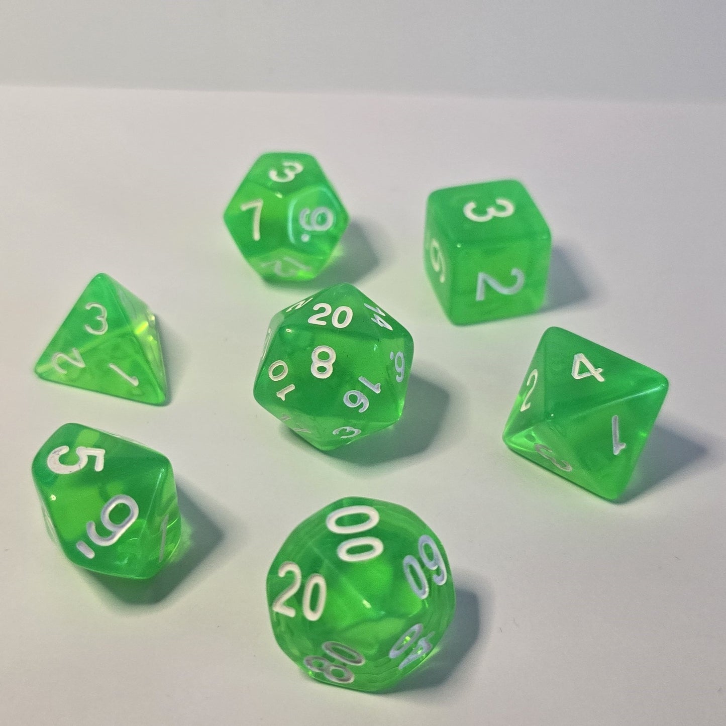 Slime FRP Zar Seti – DND, RPG Dice Set
