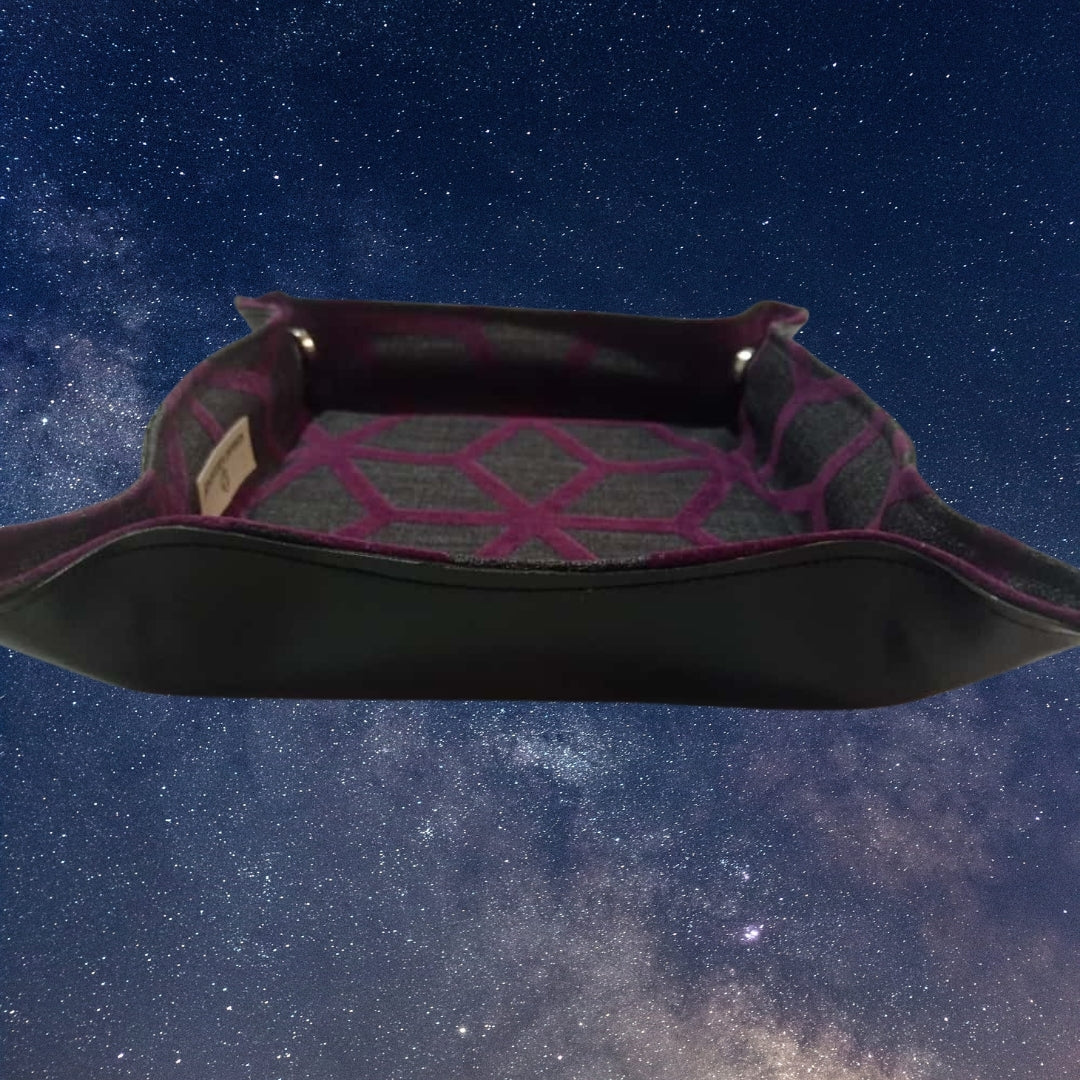 Dice Tray – Mor Geometrik