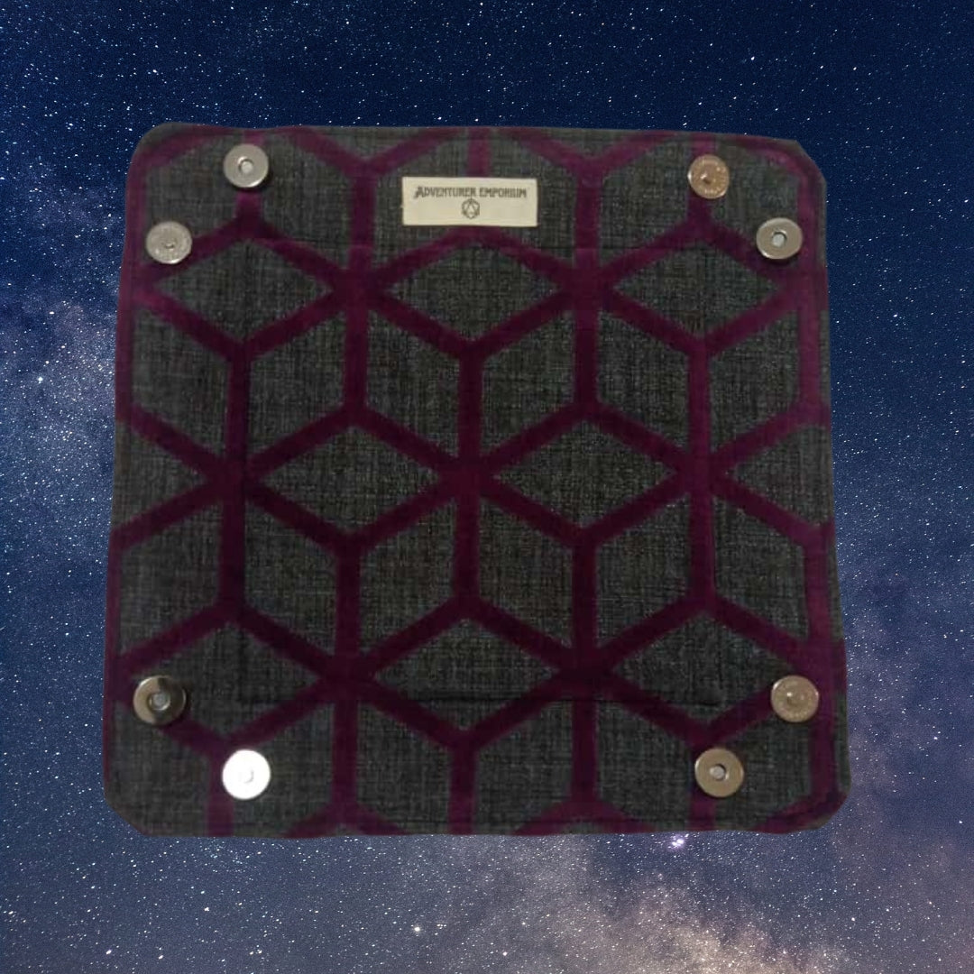 Dice Tray – Mor Geometrik
