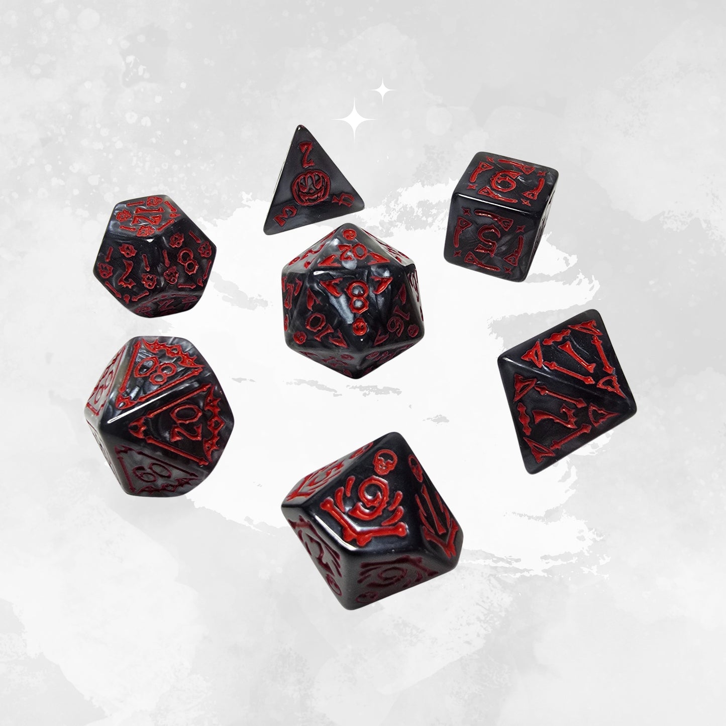 Blood Harvest Zar Seti - DND, RPG Dice Set