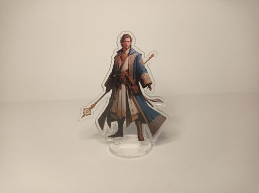 FRP DnD RPG Male Wizard/Sorcerer Figür