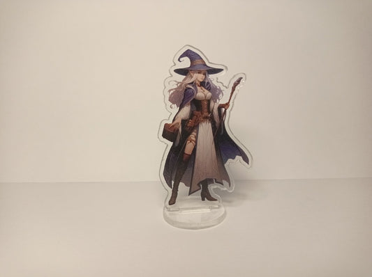 Wizard Female FRP DnD RPG Figür
