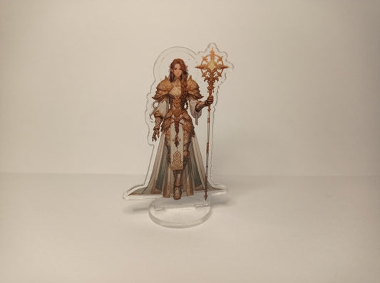 Cleric Female FRP DnD RPG Figür
