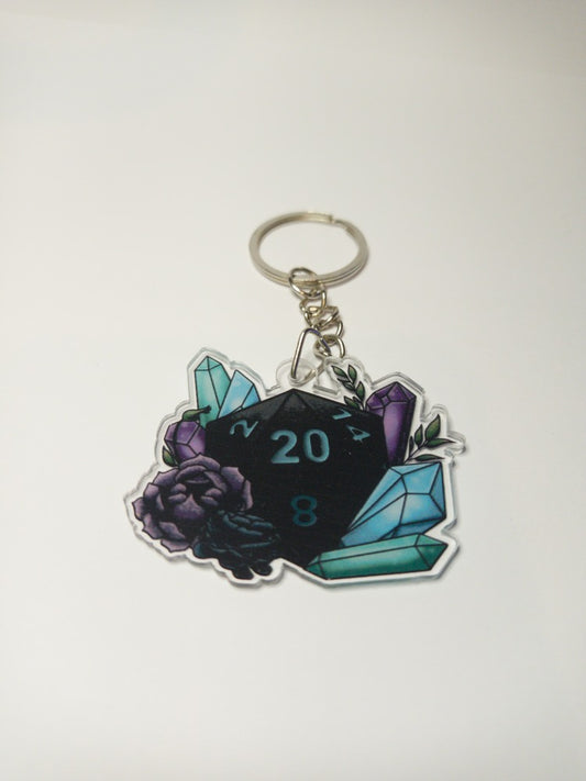 FRP Zar Kristal Anahtarlık