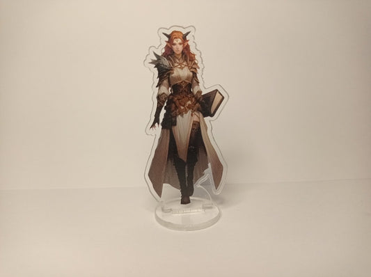 Elf Female Wizard FRP DnD RPG Figür