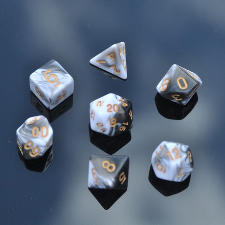 Panda Rollers Dice Set DnD FRP RPG Zar Seti