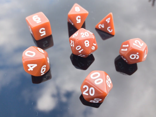 Earthborn Dice Set DnD FRP RPG Zar Seti