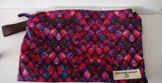 Efsunlu Büyük Ejderha Pulu Desenli Çanta