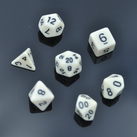 Bonekeeper Dice Set DnD FRP RPG Zar Seti