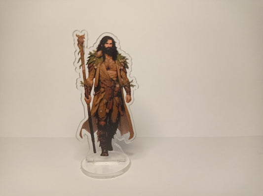 Druid Male FRP DnD RPG Figür