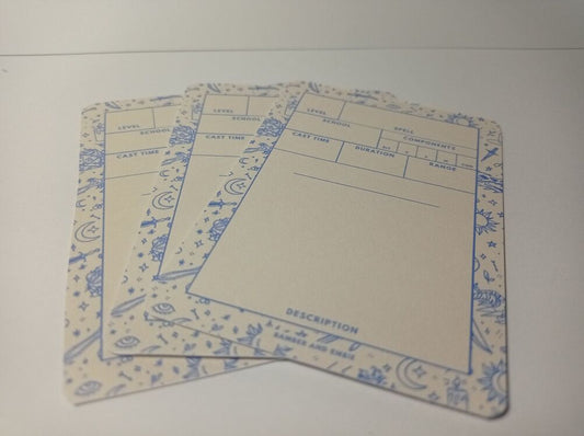 Spell Card Seti – 10 Adet (Çift Taraflı)