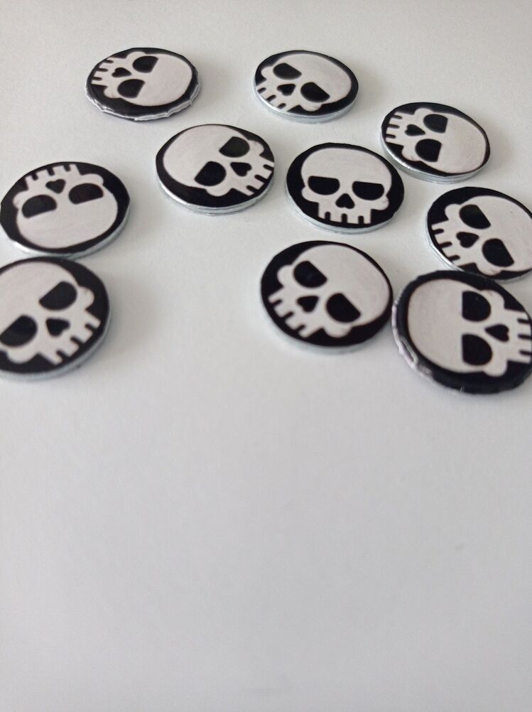 Metal Token 10 adet