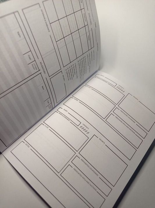 Dm/Gm Binder– Oyun Yöneticisi İçin Tam Kapsamlı Düzenleyici