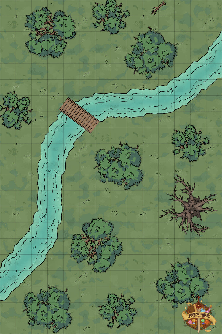 Battle Mat River-Meadow