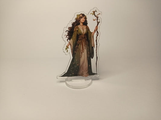 Female Druid FRP DnD RPG Figür