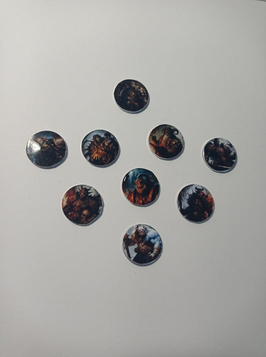 Orc Token Seti (9’lu)