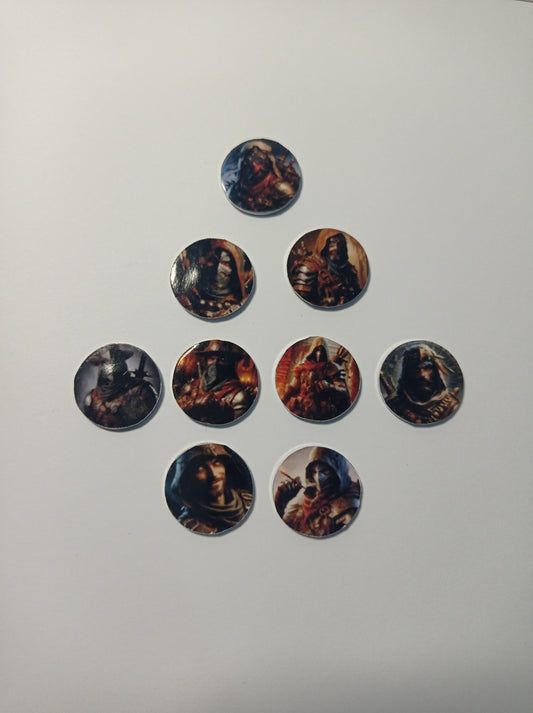 Bandit Token Set (9’lu)