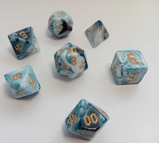 Derinliklerin Çağrısı Zar Seti - DND, RPG ve FRP Masaüstü Oyun Zarları