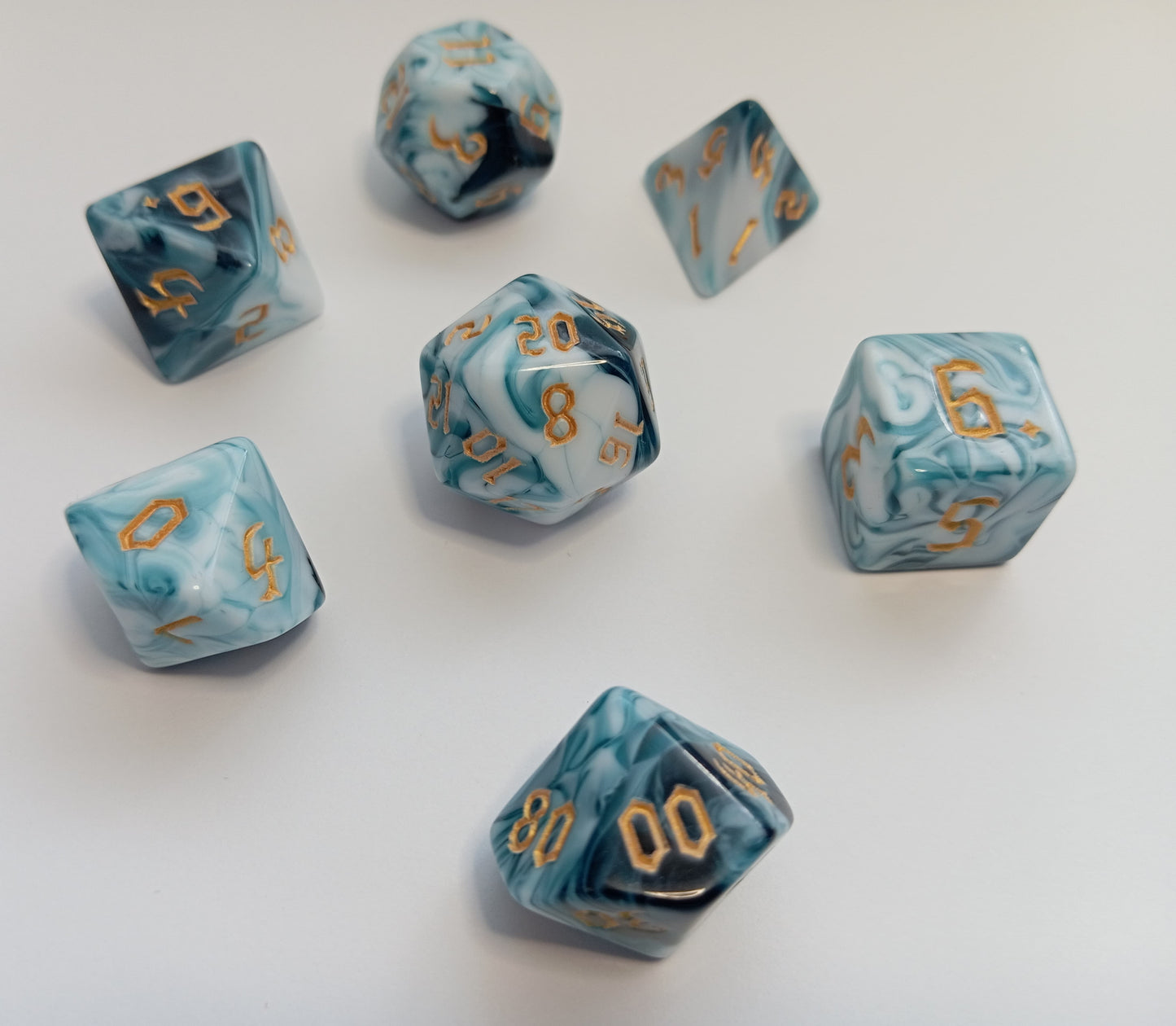 Derinliklerin Çağrısı Zar Seti - DND, RPG ve FRP Masaüstü Oyun Zarları