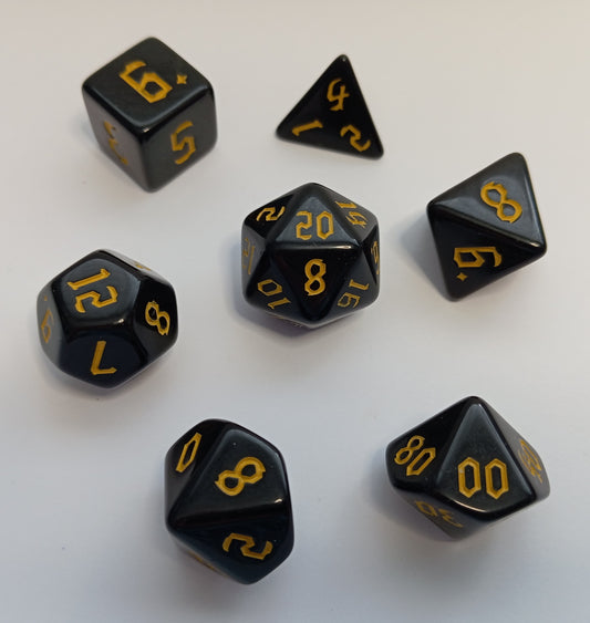 Karanlık Ruh Zar Seti - DND, RPG ve FRP Masaüstü Oyun Zarları