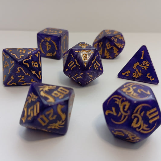 Kadim Ejderha Zar Seti - DND, RPG ve FRP Masaüstü Oyun Zarları