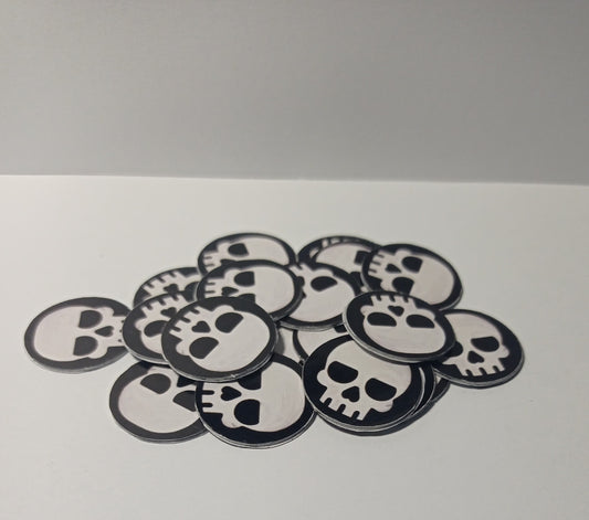 Karışık Metal Token Seti