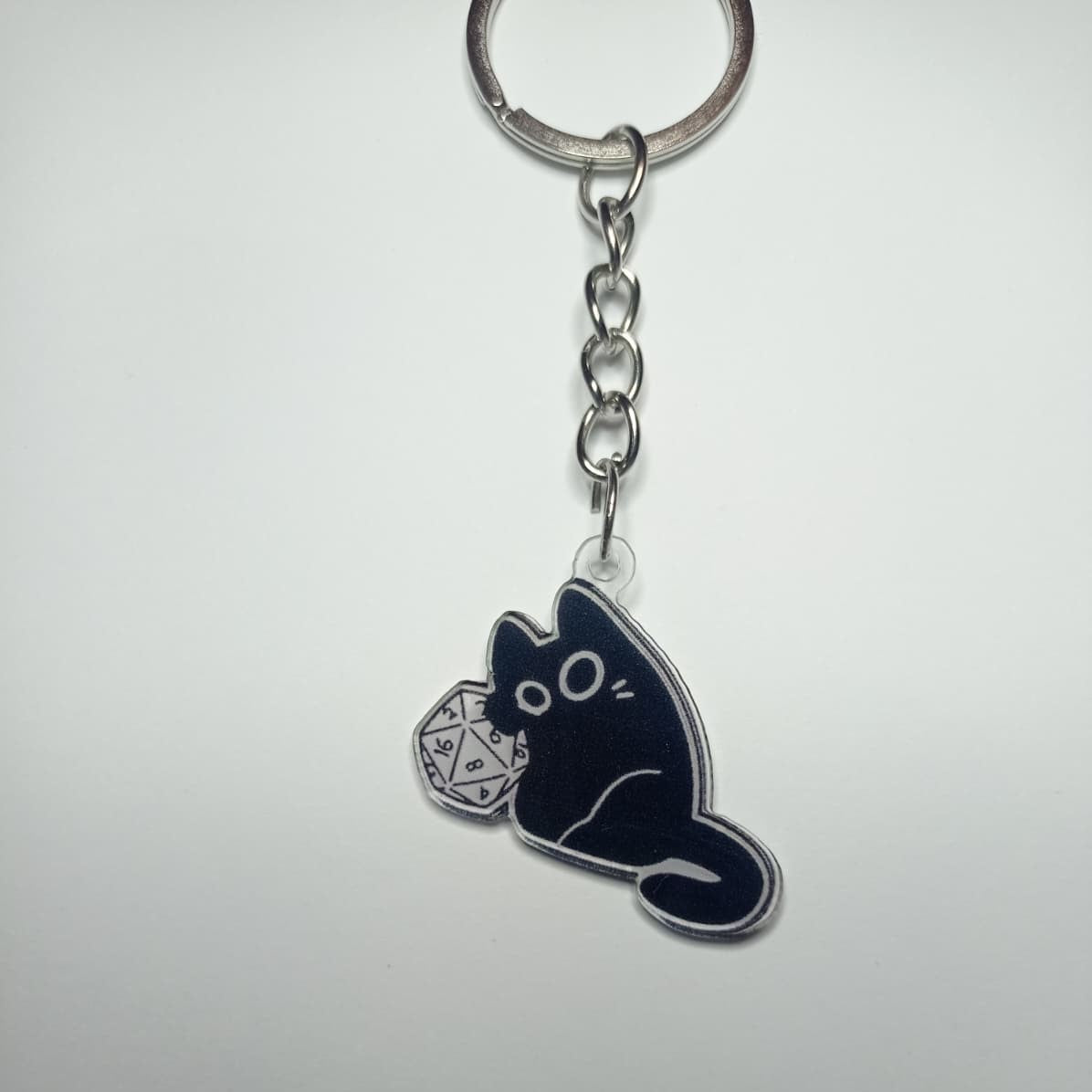 Cat Dice Anahtarlık