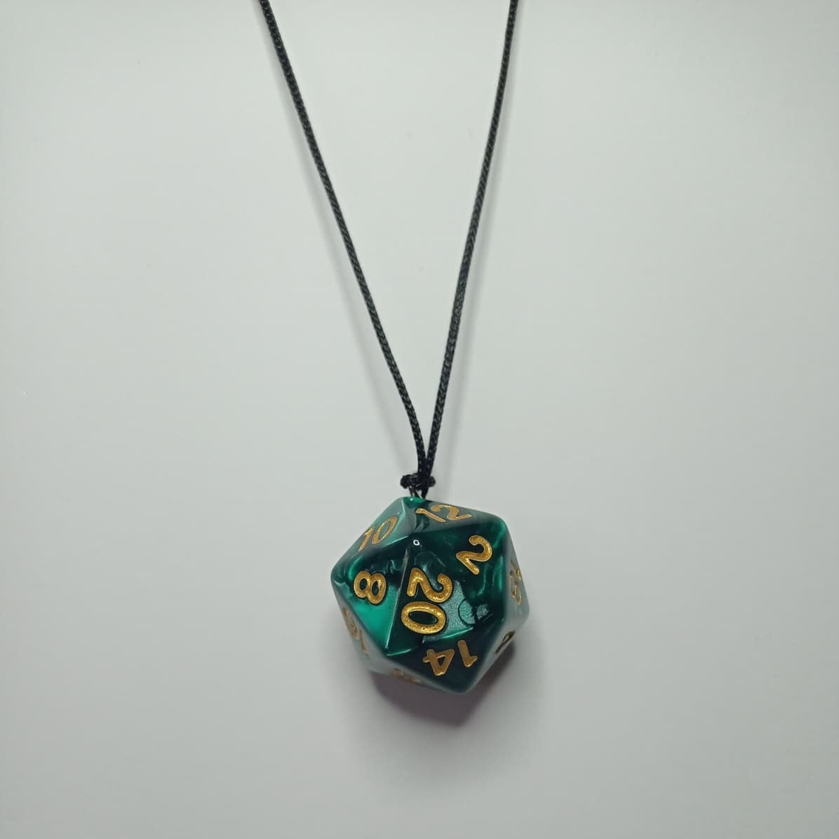 Green Enchant Dice Kolye