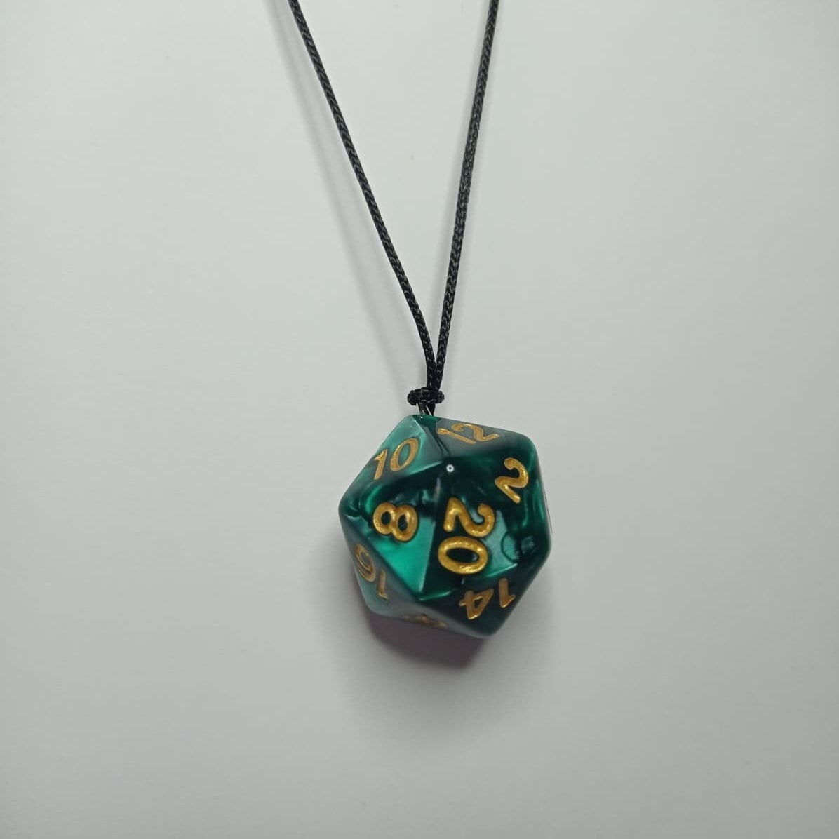 Green Enchant Dice Kolye