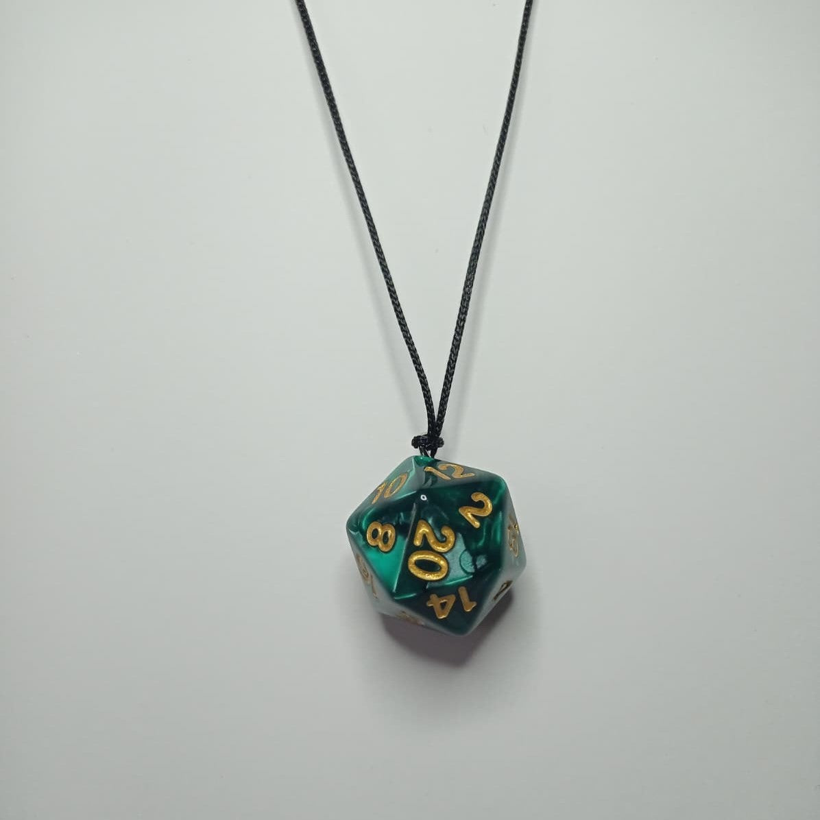 Green Enchant Dice Kolye