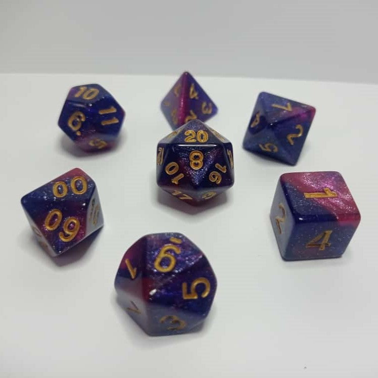 Twilight Bloom Zar Seti - DND, RPG ve Masaüstü Oyun Zarları
