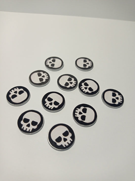 Skeleton Token Seti (12’li)