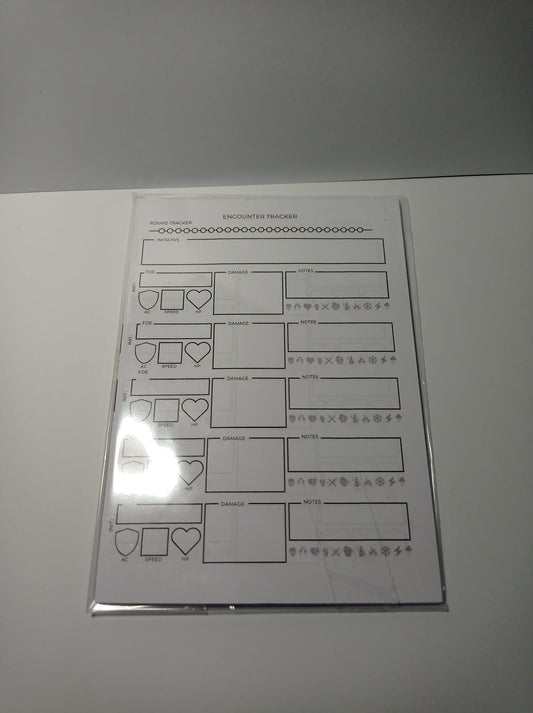 Encounter Tracker Blocknot
