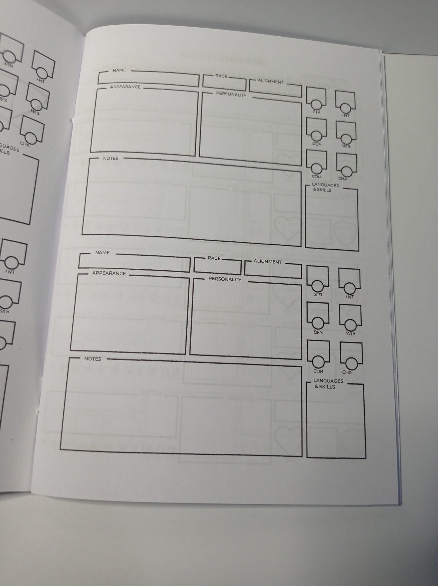 DM/GM Binder