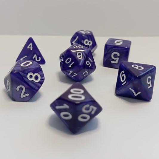 Gecenin Büyüsü Zar Seti - DND, RPG ve FRP Masaüstü Oyun Zarları