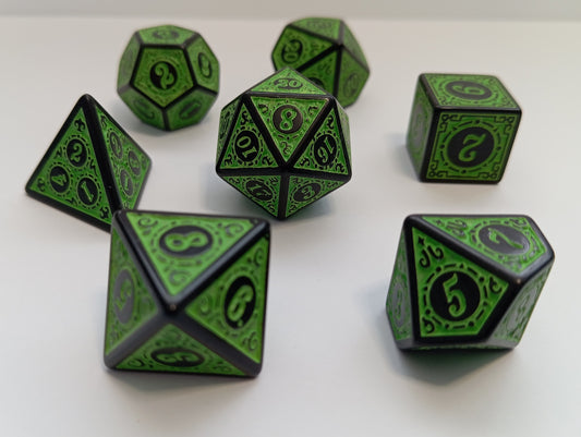 Runik Orman Zar Seti - DND, RPG ve FRP Masaüstü Oyun Zarları