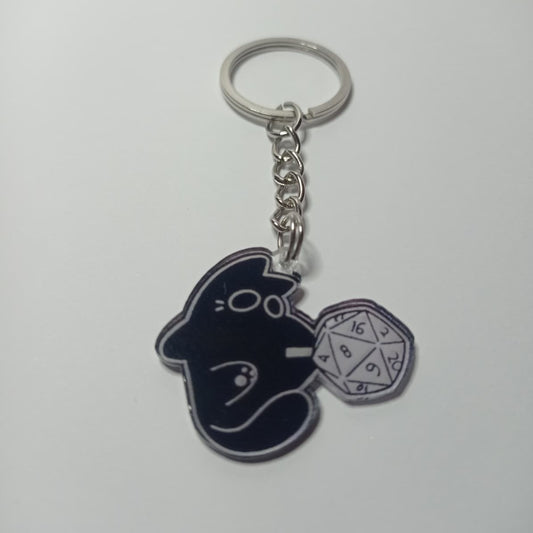 Zar Kedi Anahtarlık