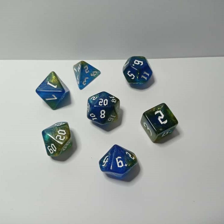 Nebula Eye Zar Seti - DND, RPG ve Masaüstü Oyun Zarları