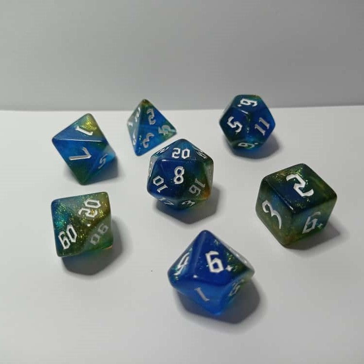 Nebula Eye Zar Seti - DND, RPG ve Masaüstü Oyun Zarları