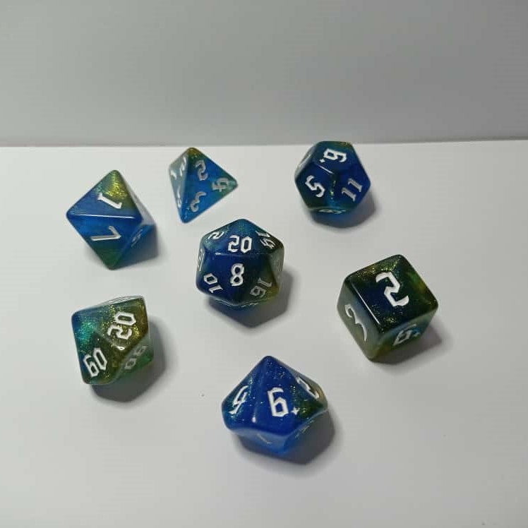 Nebula Eye Zar Seti - DND, RPG ve Masaüstü Oyun Zarları