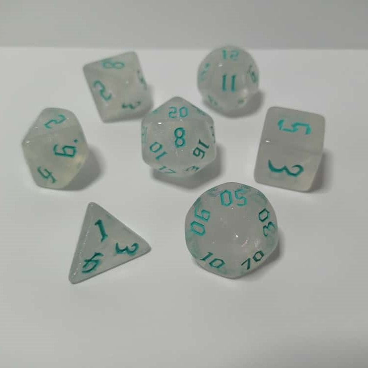 Crystal Lagoon Zar Seti - DND, RPG ve Masaüstü Oyun Zarları