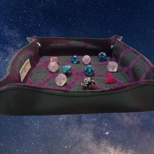 Dice Tray – Mor Geometrik